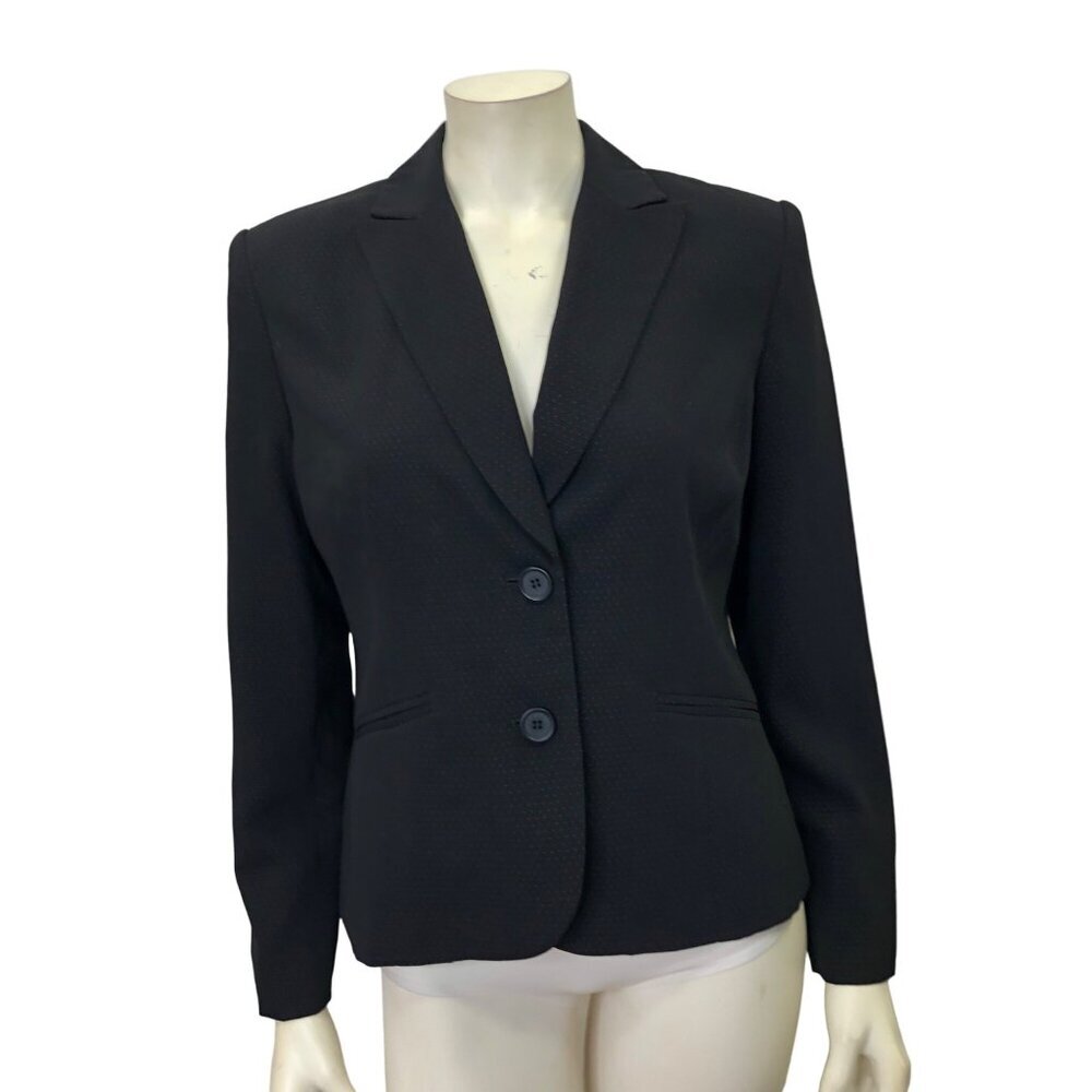 NORTON MCNAUGHTON‎ BLAZER two buttons polka dot SIZE 10 PETITES